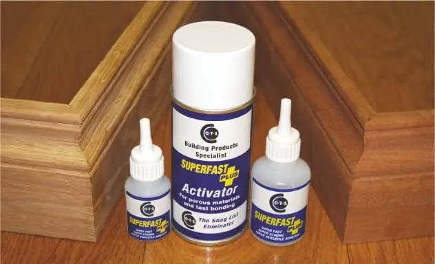 SFP Superfast Plus Adhesive - Super Glue for Metal, Rubber & Glass - High Strength Heavy Duty Repair Superglue - All Purpose - Clear Adhesive - 50ml CT1