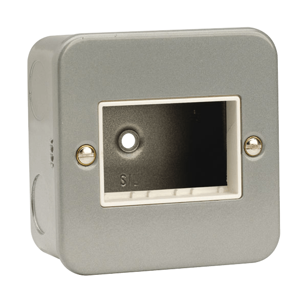 Click MiniGrid 1 Gang Switch Plate - 3 Aperture – CL403