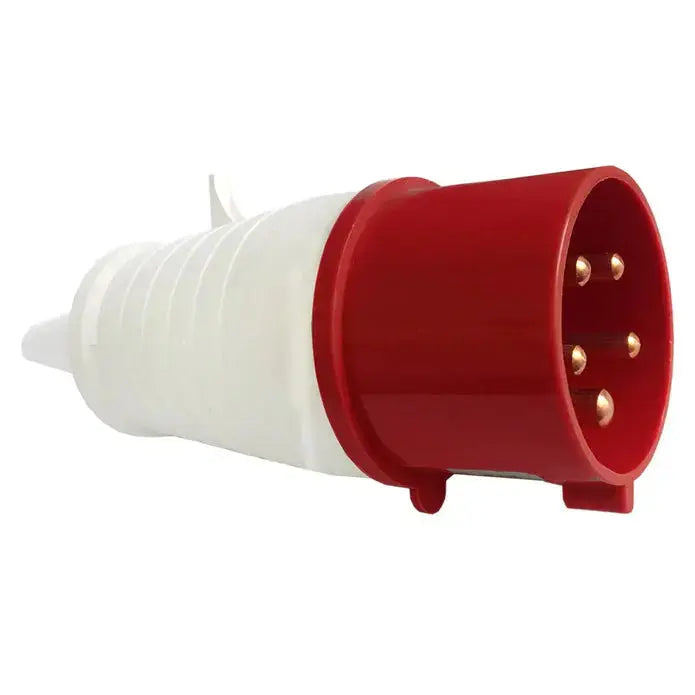 ESR Eco Industrial Trailing Plug IP44 16 Amp 5 Pin EP16544 Red 3P+N+E ESR