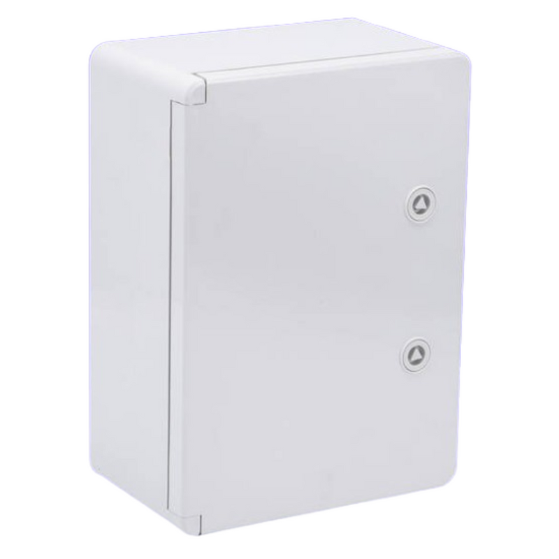 Wiska ABS Enclosure IP65 350mm x 250mm x 150mm c/w Key - Light Grey