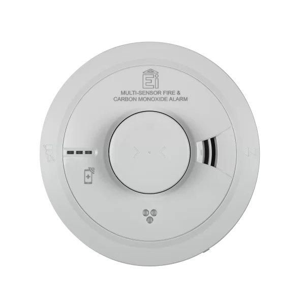 Ei3030 Multi-Sensor Fire and Carbon Monoxide Alarm Interlinked With Battery Backup