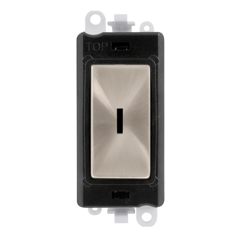 Click GridPro 20AX Intermediate Keyswitch Module - Black - Brushed Stainless – GM2029BKBS