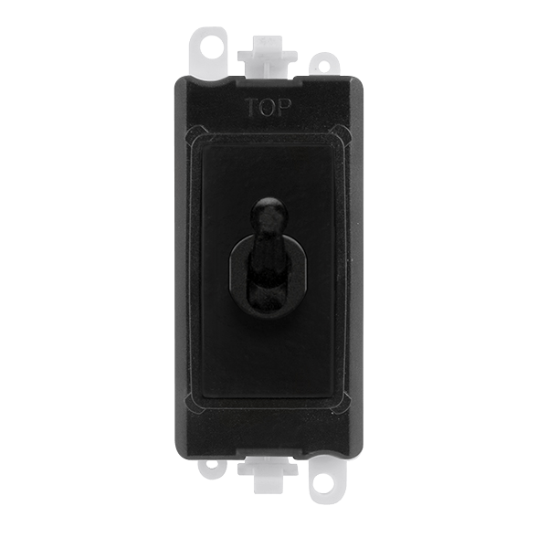 Click GridPro 20AX Double Pole Toggle Switch Module - Black – GM209018BK