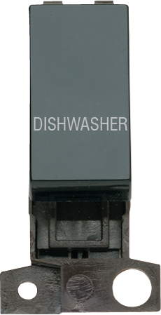 Click MiniGrid 13A 10AX DP INGT SW BK "DISHWASHER" – MD018BK-DW