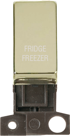 Click MiniGrid 13A 10AX DP INGT SW BR "FRIDGE FREEZER" – MD018BR-FF