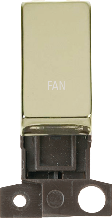 Click MiniGrid 13A 10AX DP INGT SW BR "FAN" – MD018BR-FN