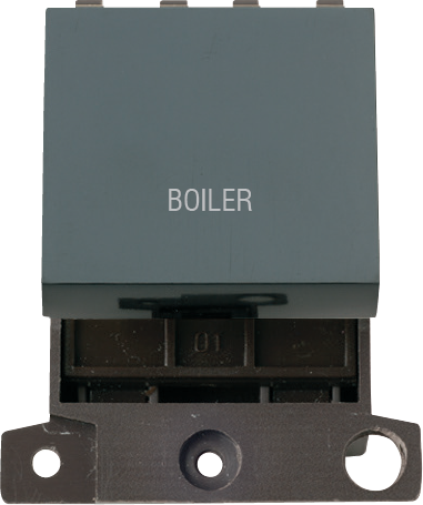 Click MiniGrid 20A DP INGOT SWITCH BK "BOILER" – MD022BK-BL