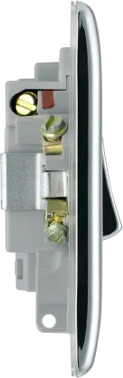 BG Nexus Metal Switched Fused Spur with Neon in Polished Chrome - NPC52-01