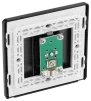 BG Evolve Matt Black Screwless TV Aerial Socket PCDMB60B
