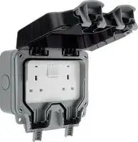 BG WP22 Nexus Storm Weatherproof Double 13A DP Switched Socket BG Nexus