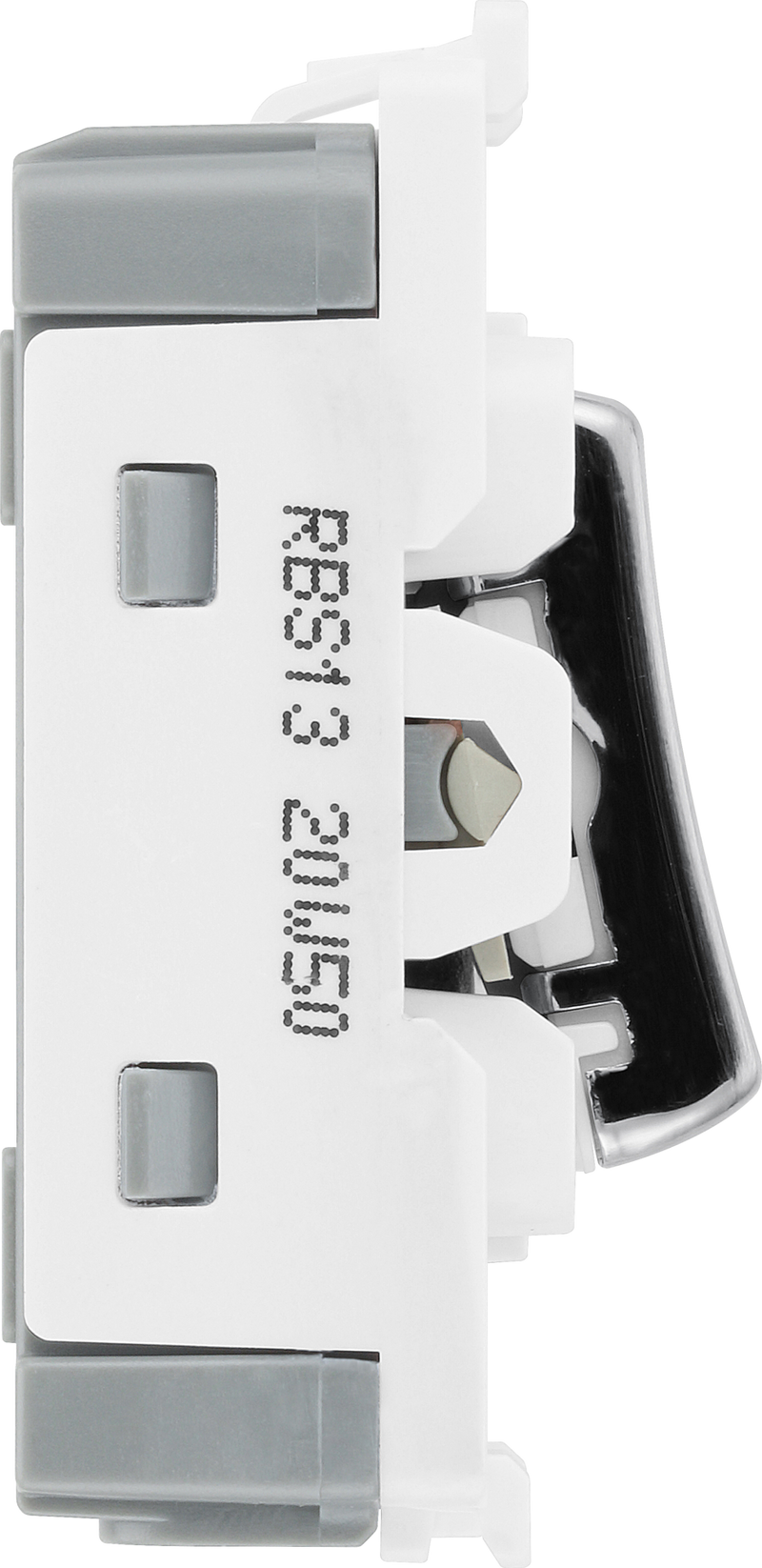 BG RBS13 Brushed Steel Intermediate Light Switch 20 Amp Grid Switch