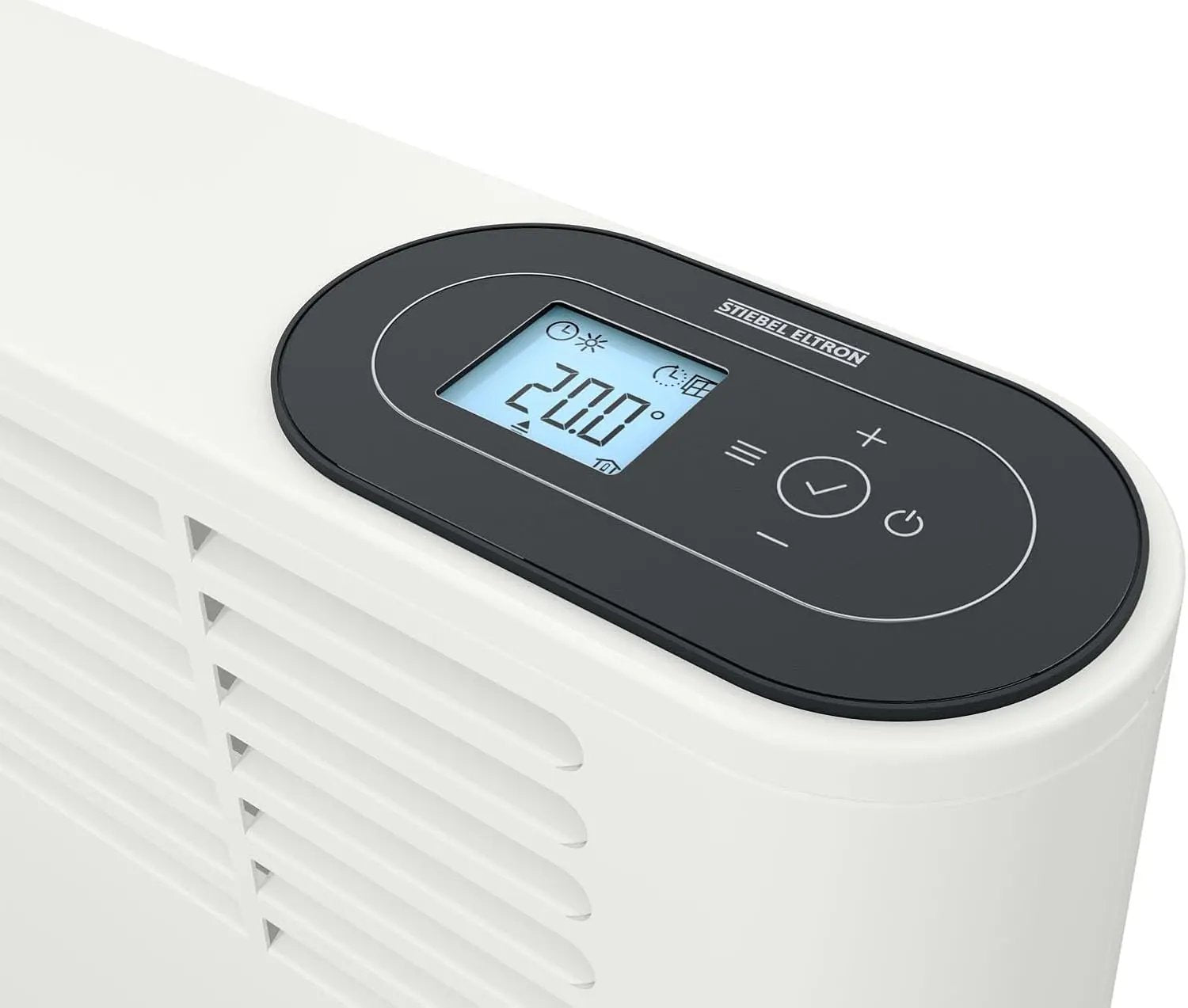 Stiebel Eltron CNS 1500 Plus LCD Panel Heater - 1.5kW Electric Wall Heater with Timer Stiebel Electron