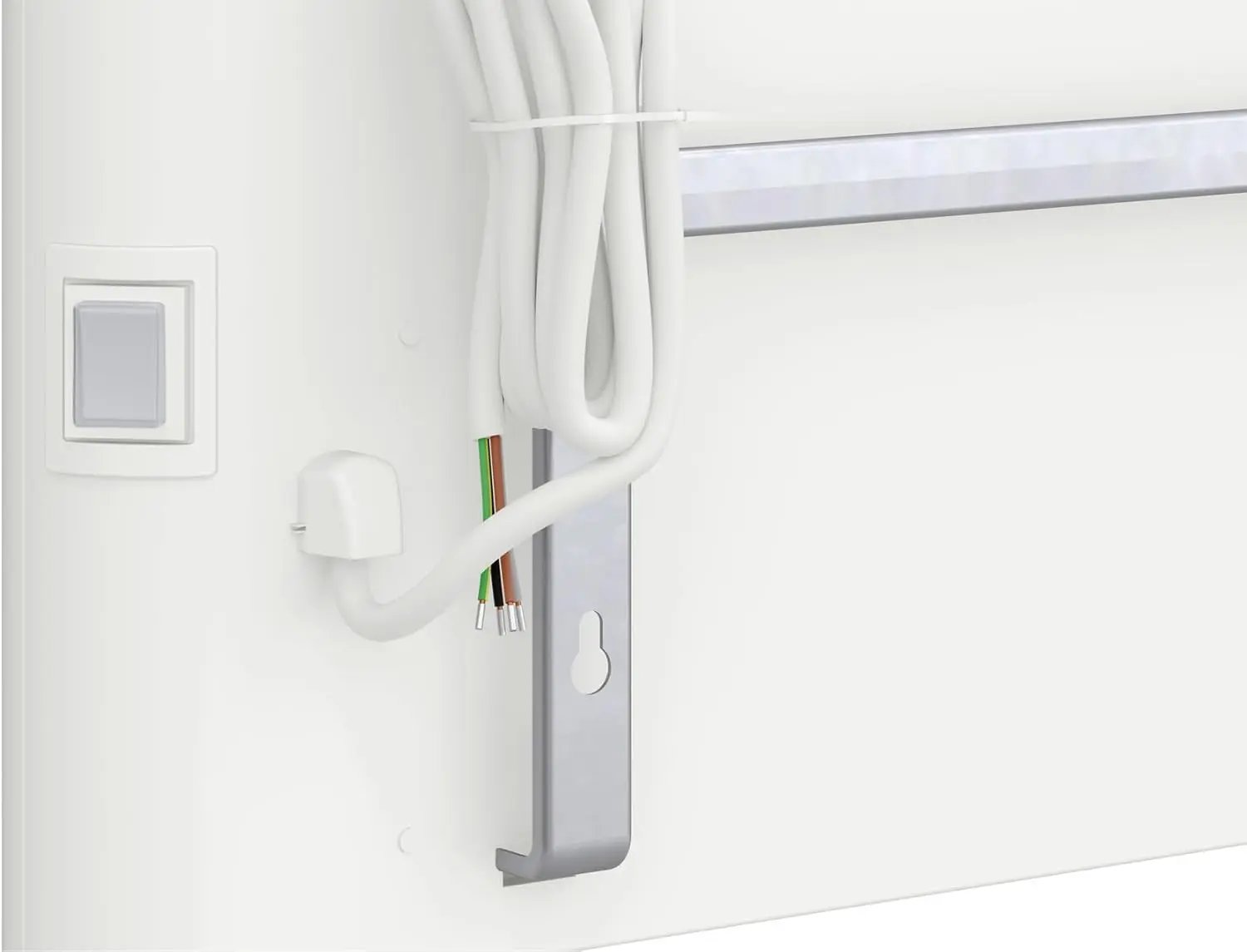 Stiebel Eltron CNS 1500 Plus LCD Panel Heater - 1.5kW Electric Wall Heater with Timer Stiebel Electron