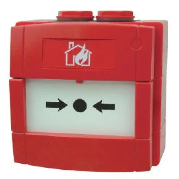 C-TEC KAC IP67 RED Weatherproof Break Glass Call Point - BF370/W C-TEC