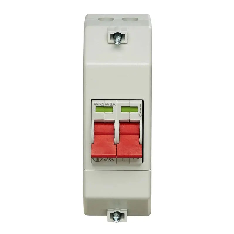 Wylex RECSW2S 100A DP Isolator Switch with Enclosure | Double Pole Disconnector Wylex