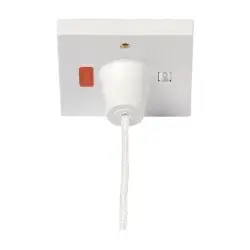 CLiCK Polar 50 Amp DP Shower Pull Switch with Neon CLICK