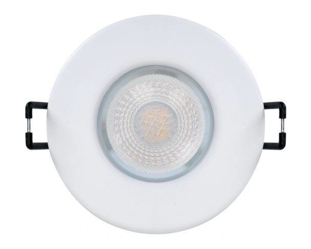 Collingwood H2 Lite 4000K LED Fire Rated Dimmable Downlight DLT388MW5540 with Matt White Bezel