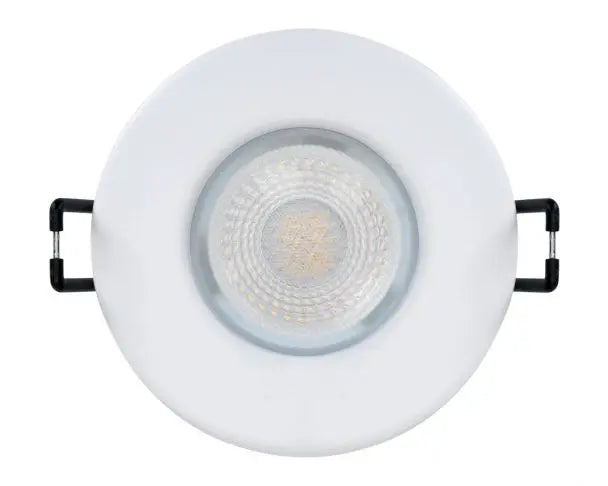 Collingwood H2 Lite 3000K LED Fire Rated Dimmable Downlight DLT388MW5530 with Matt White Bezel Collingwood