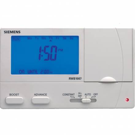 Siemens RWB1007 Single Channel Timeswitch Room Thermostat