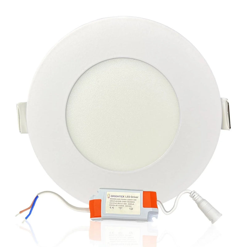 Brightex Led Panel Light 5w, recessed & cool white