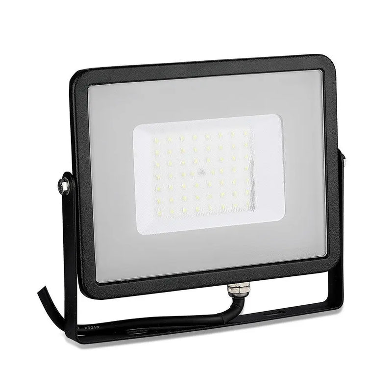 V-Tac 50W LED Floodlight Daylight Samsung Chip 6500K- Black