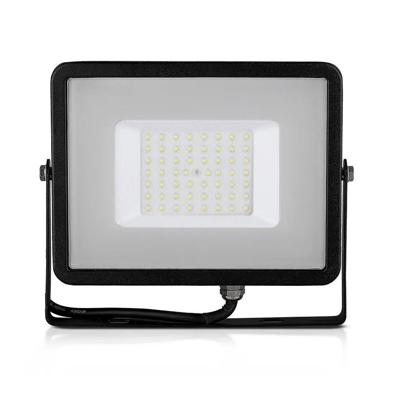 V-Tac 50W LED Floodlight Daylight Samsung Chip 6500K- Black