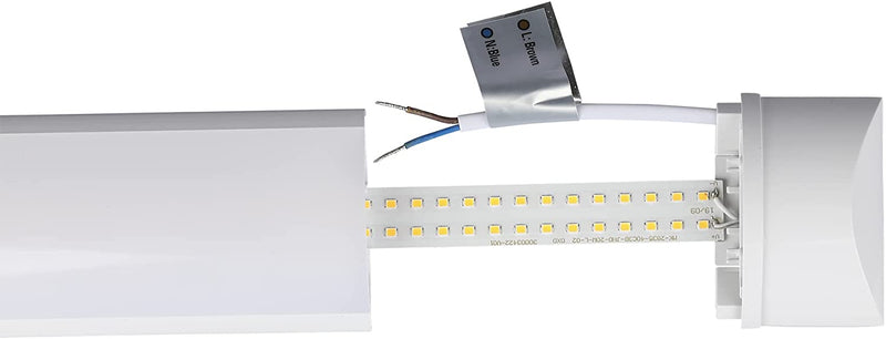 V-TAC 6ft 60w Samsung Chip Flat LED Linear Batten Tube Lamp in Daylight 6400k