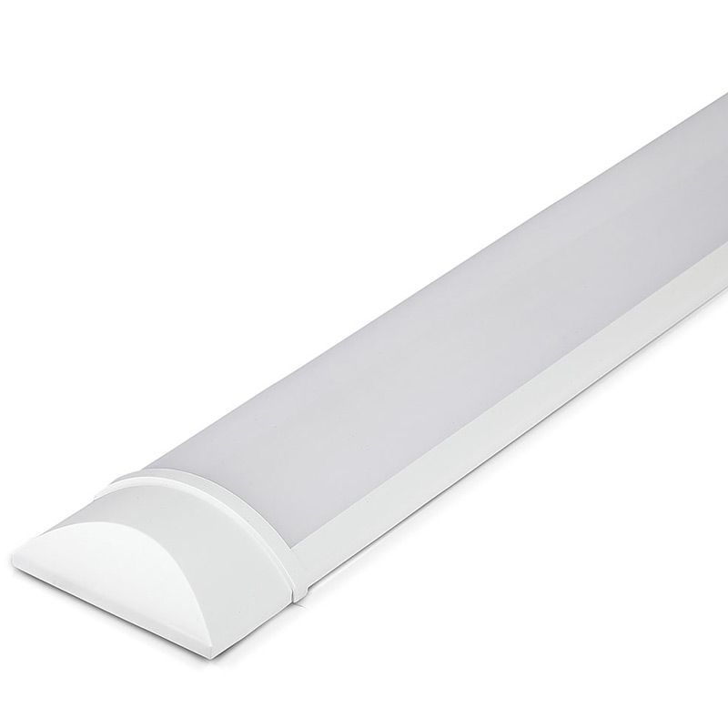 V-TAC 4ft 40w Samsung Chip Flat LED Linear Batten Tube Lamp in Daylight 6400k