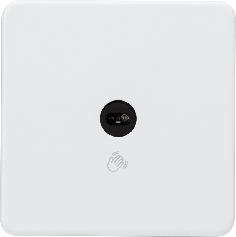 1 Gang 1-way Touchless Switch 230V - Matt White