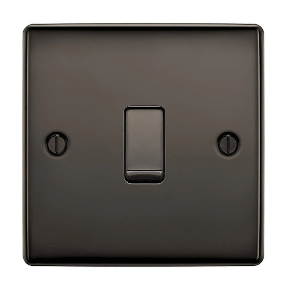 BG Nexus Metal Intermediate Switch in Black Nickel - NBN13-01