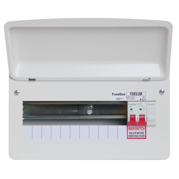 FuseBox 11 Way Mains Consumer Unit