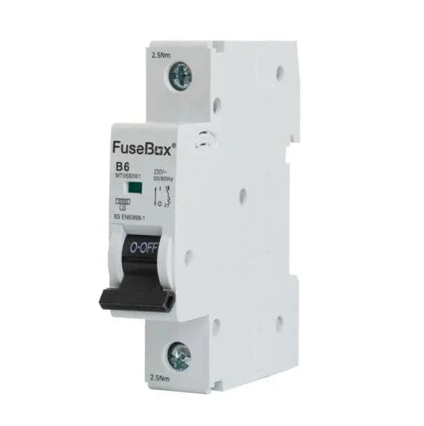 FuseBox Type B Curve Single Pole MCBS