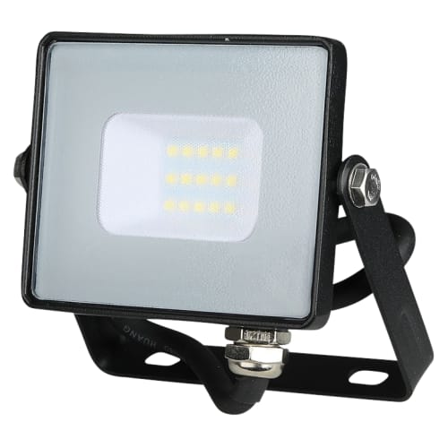 V-Tac 10W Daylight Samsung Chip LED Floodlight 6500K- Black