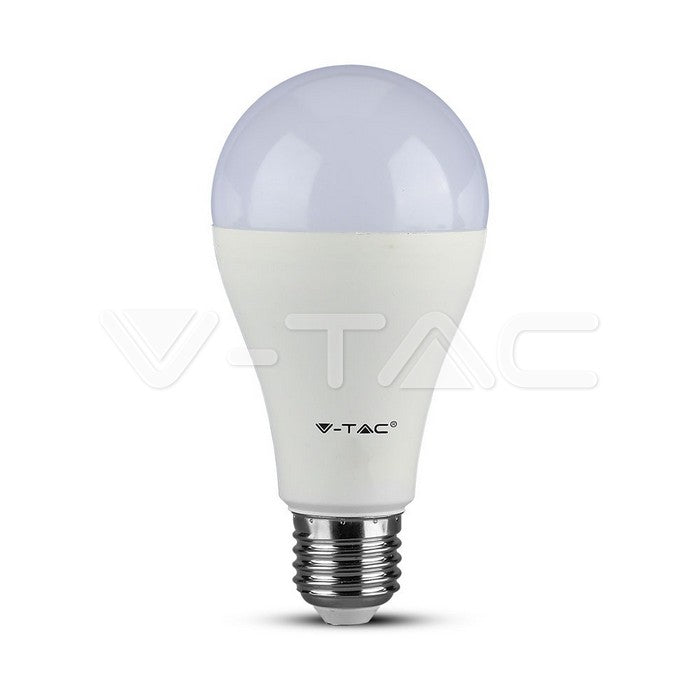 V-TAC 15 Watt E27 LED Bulb (Frosted) in Cool White