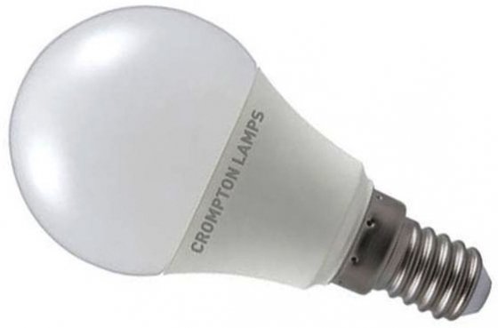 Crompton 5.5 Watt E14 LED Golf Ball Bulb (Frosted) in Daylight