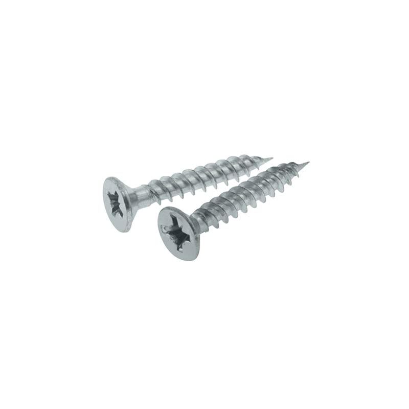 UniCrimp Countersunk 8x1.5" Twin Thread CSK Pozi Screws (200 Pack)