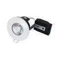 GU10 Fire Rated Fixed Downlight in Matt White ELD ELD Lighting