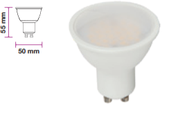 ELD Downlight GU10 Fixed Fire Rated in Chrome - Premium Recessed Lighting